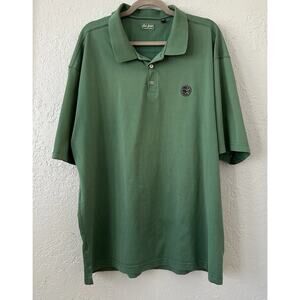 The Masters Golf Polo Shirt By Red Jacket Mens XXL Cotton Poly Circle Patch Logo